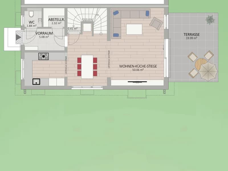 4-Zimmer-Haus kaufen in Wien – 122,6 m², € 949.900 – Bild 2 von 5
