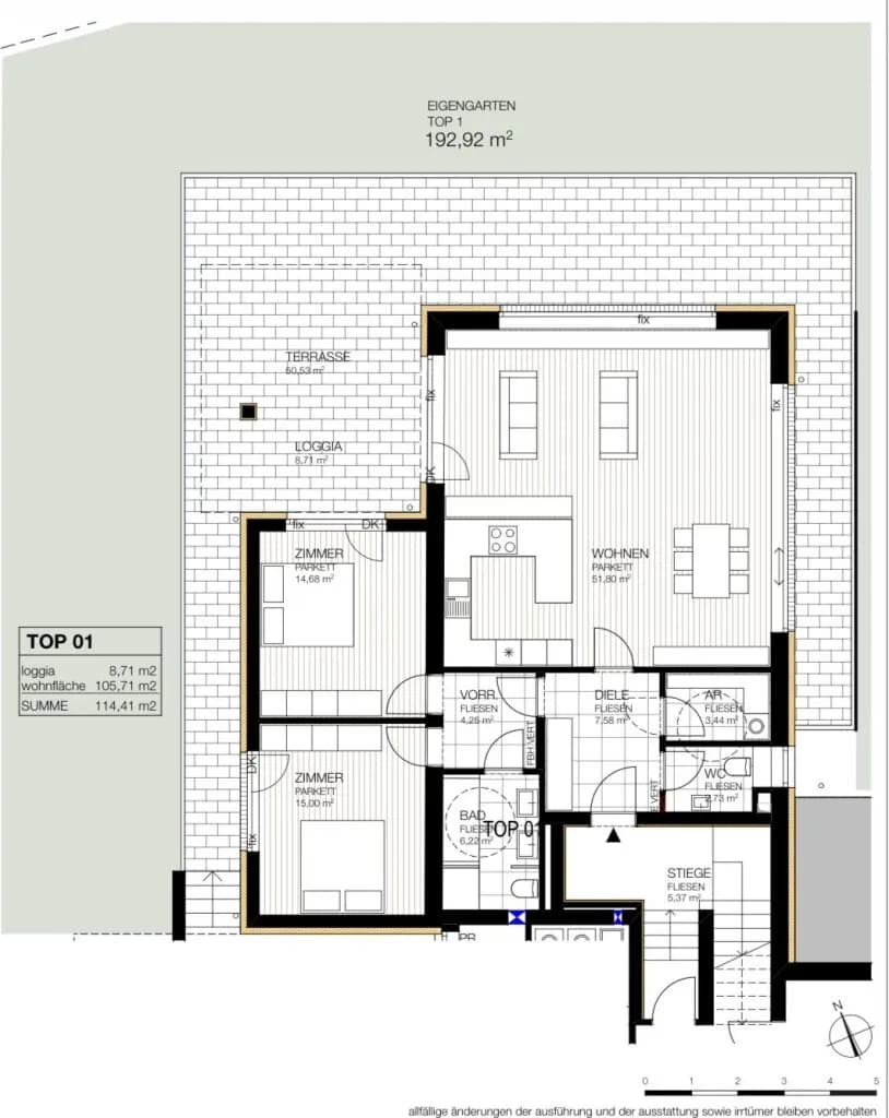 Wohnung mieten in Gmunden – 105,43 m², € 2.046 – Bild 8 von 10