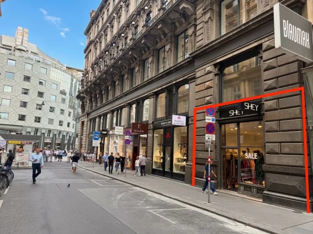 Gewerbeimmobilie mieten in Wien – 155 m², € 9.602