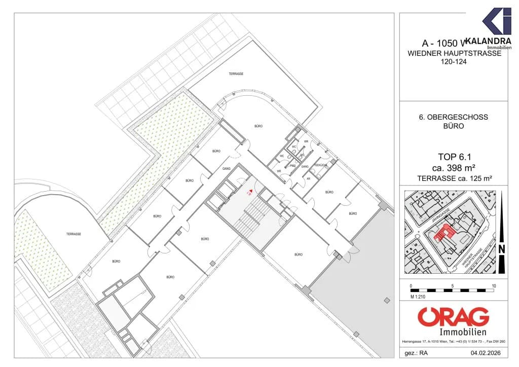 9-Zimmer-Gewerbeimmobilie mieten in Wien – 398 m², € 7.876 – Bild 12 von 12
