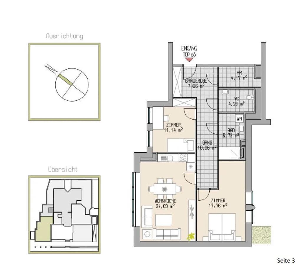 3-Zimmer-Wohnung kaufen in Gänserndorf – 84,8 m², € 349.000 – Bild 26 von 26