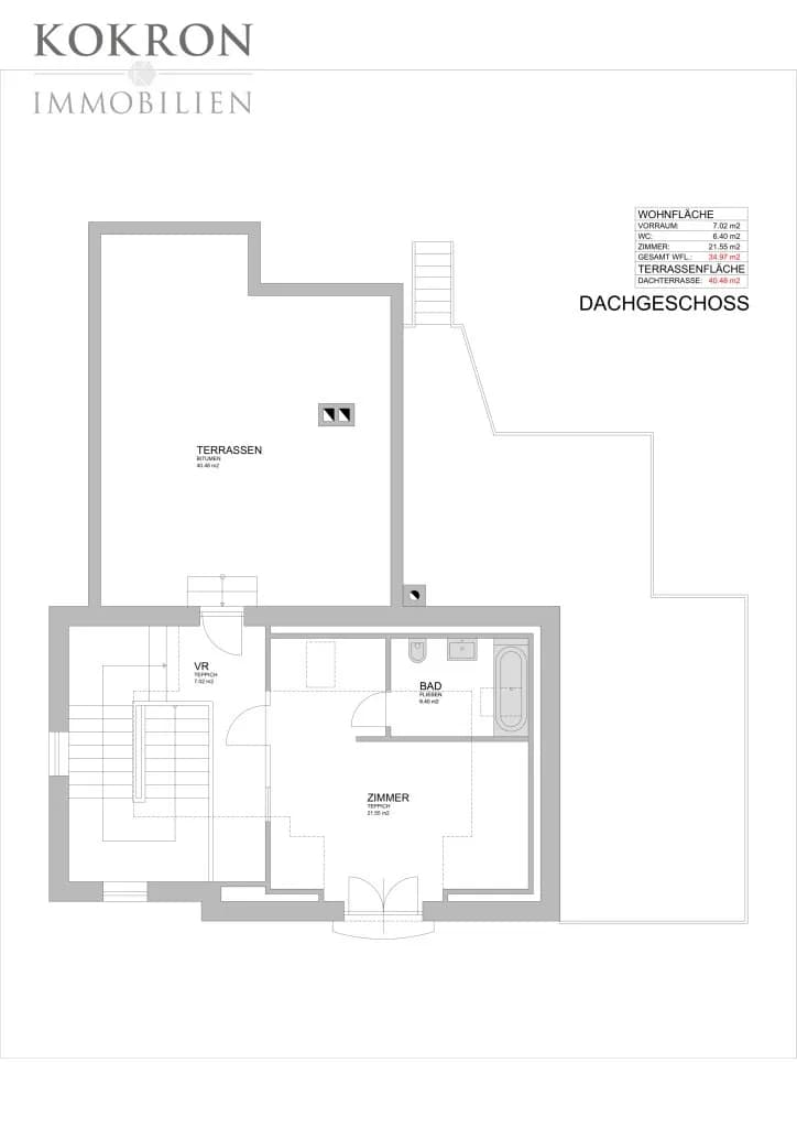 7-Zimmer-Haus kaufen in Wien – 173,01 m², € 990.000 – Bild 14 von 15