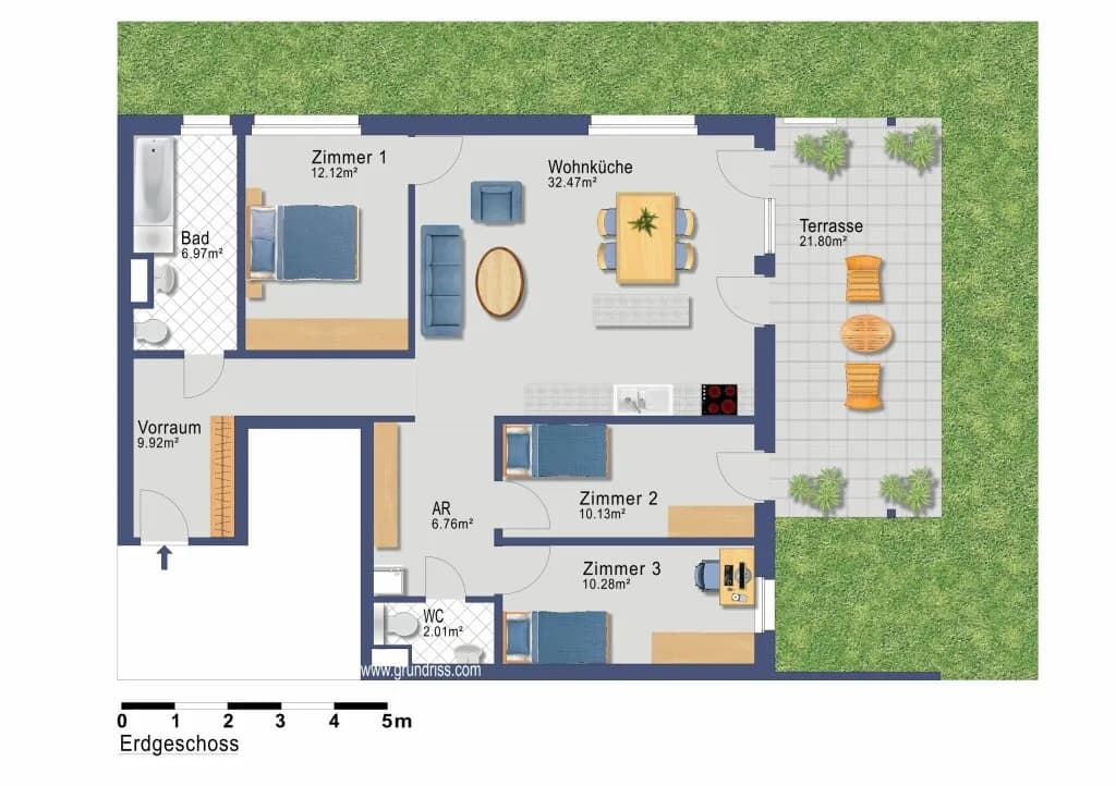 4-Zimmer-Wohnung kaufen in Mödling – 90,66 m², € 493.000 – Bild 19 von 19
