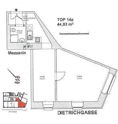2-Zimmer-Wohnung kaufen in Wien – 46,67 m², € 159.000 – Bild 9 von 10