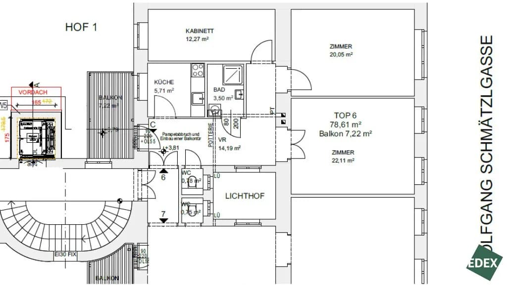 3-Zimmer-Wohnung kaufen in Wien – 79 m², € 475.000 – Bild 15 von 15