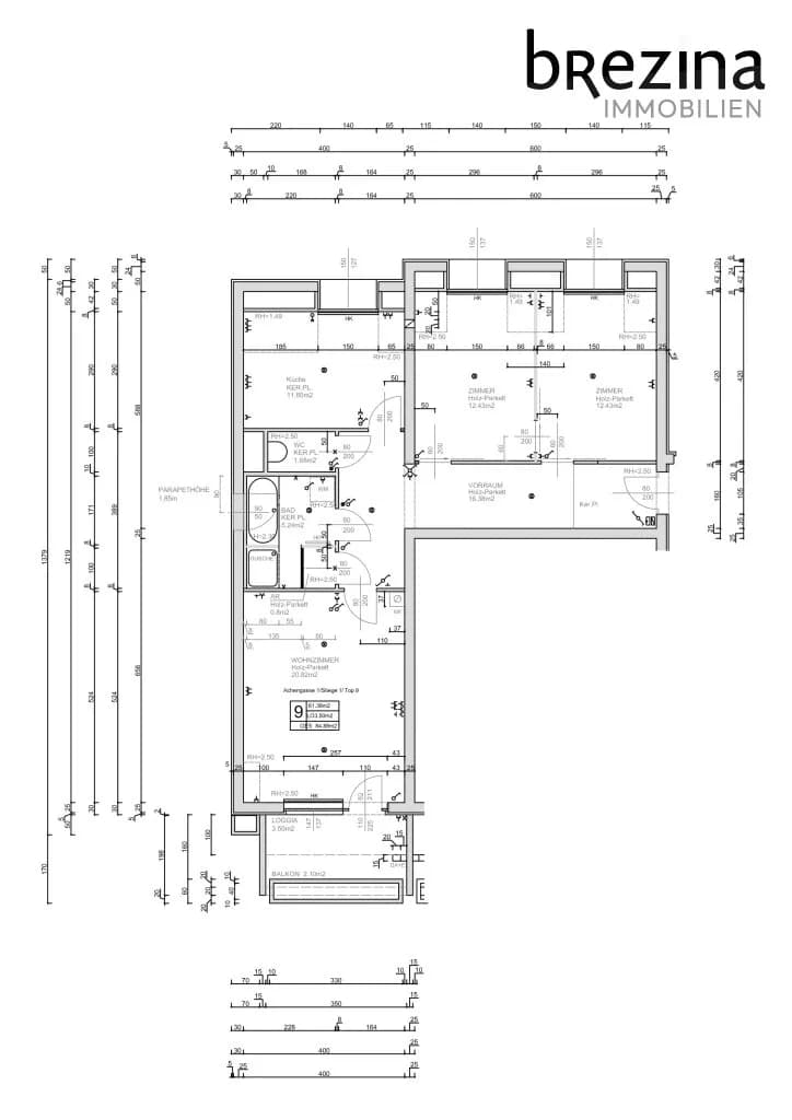 3-Zimmer-Wohnung kaufen in Wien – 81,38 m², € 400.000 – Bild 30 von 31