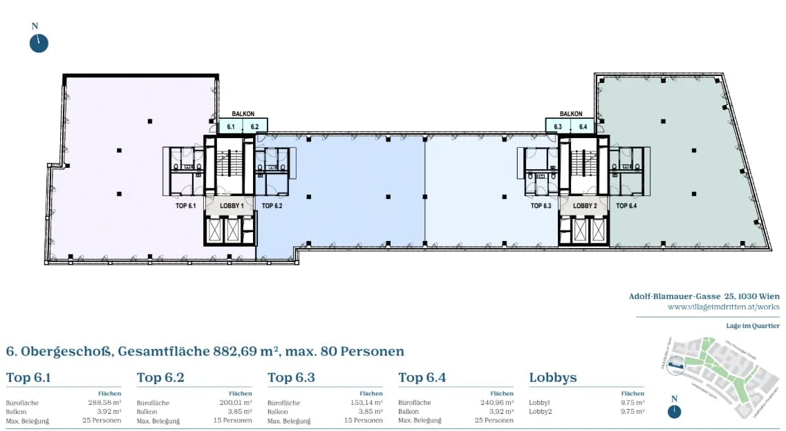 Gewerbeimmobilie mieten in Wien – 882 m², € 20 – Bild 7 von 7