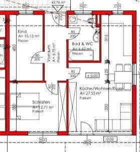 Wohnung kaufen in Graz – 63,76 m², € 249.000 – Bild 6 von 7