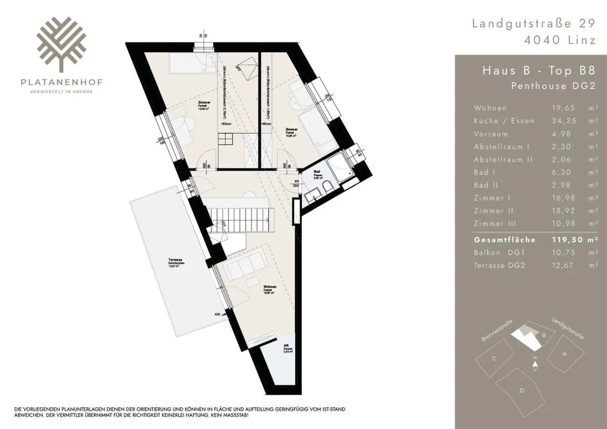 5-Zimmer-Wohnung kaufen in Linz – 119,5 m², € 847.000 – Bild 21 von 21