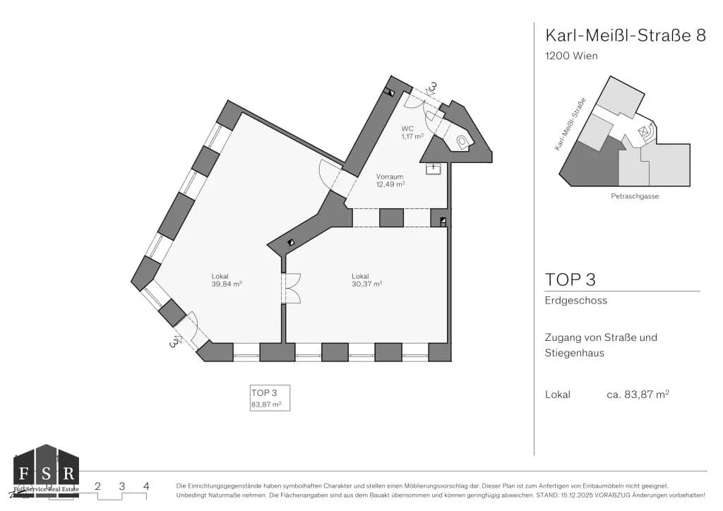 3-Zimmer-Gewerbeimmobilie kaufen in Wien – 84 m², € 375.000 – Bild 15 von 16