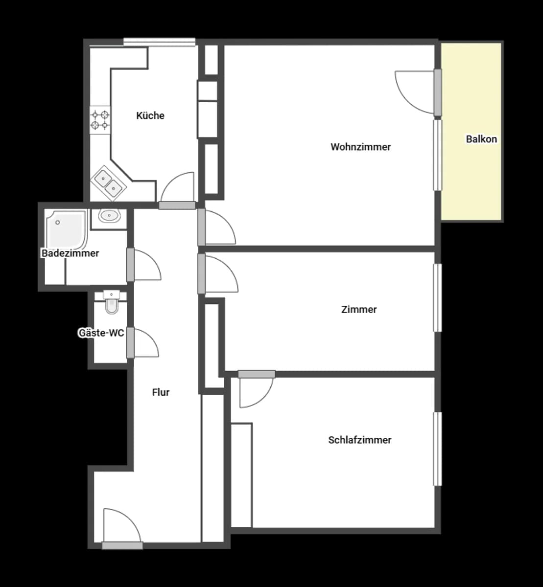 3-Zimmer-Wohnung kaufen in Korneuburg – 70 m², € 195.000 – Bild 9 von 9