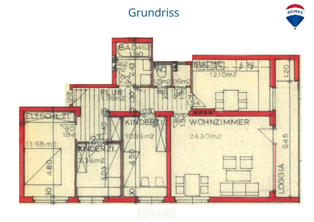 4-Zimmer-Wohnung kaufen in Gmunden – 88 m², € 189.000 – Bild 10 von 12