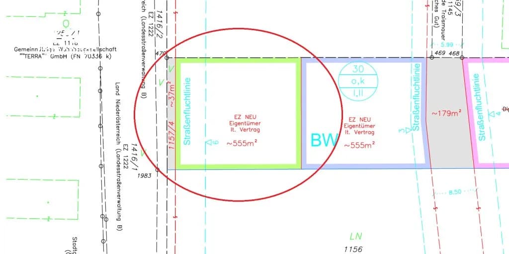 Grundstück kaufen in Sankt Pölten Land – 555 m², € 65.000 – Bild 7 von 7