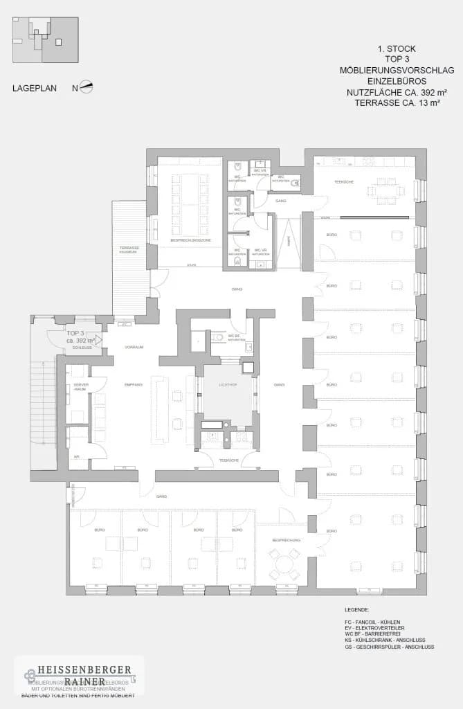 Gewerbeimmobilie mieten in Wien – 632 m², € 19.452 – Bild 14 von 15