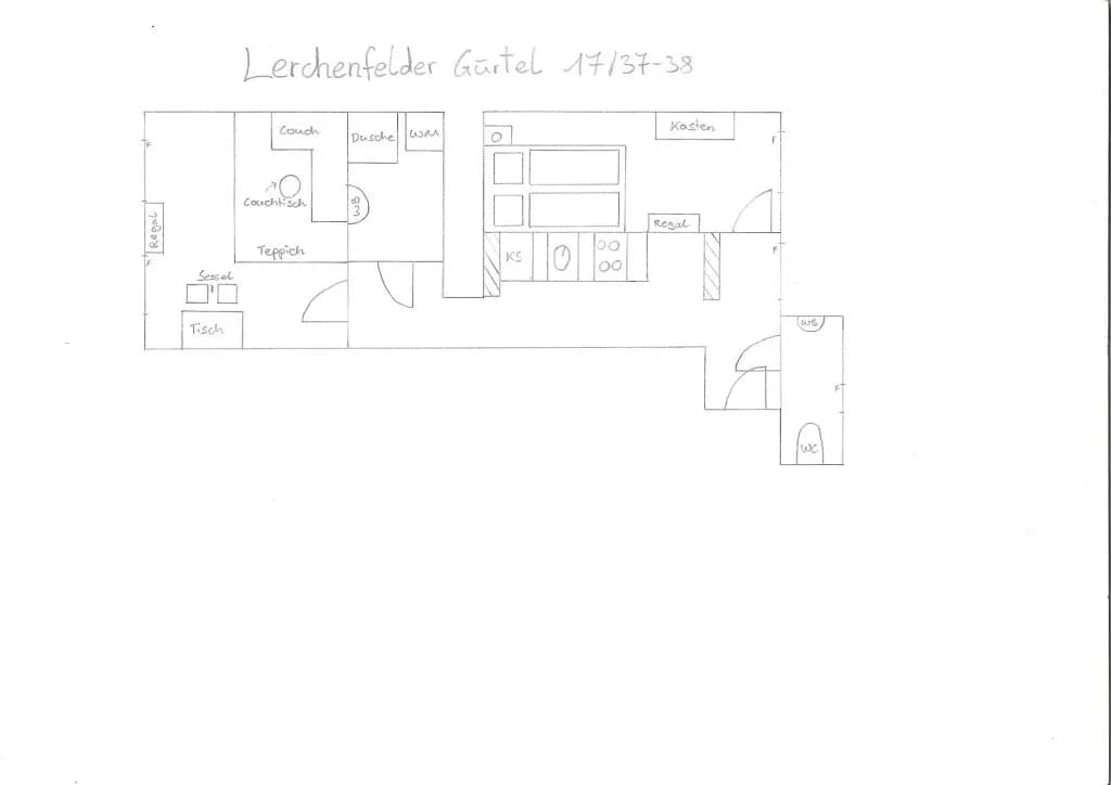 2-Zimmer-Wohnung mieten in Wien – 46 m², € 1.100 – Bild 14 von 14