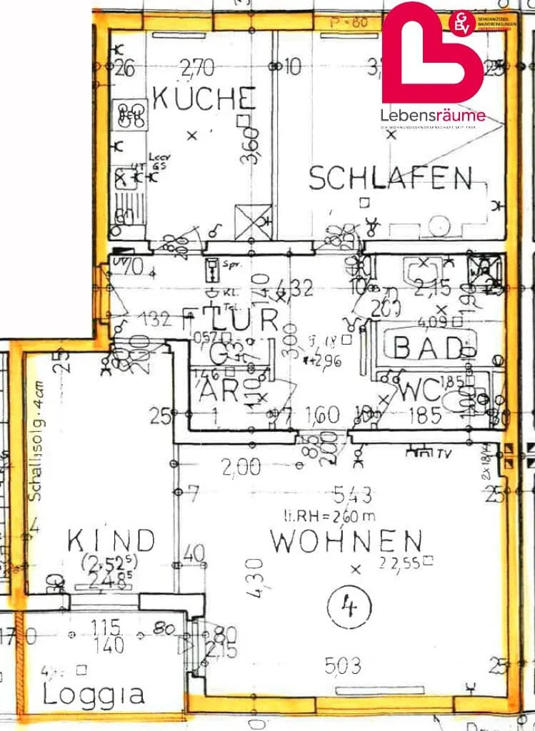3-Zimmer-Wohnung mieten in Urfahr-Umgebung – 77,19 m², € 795 – Bild 15 von 15