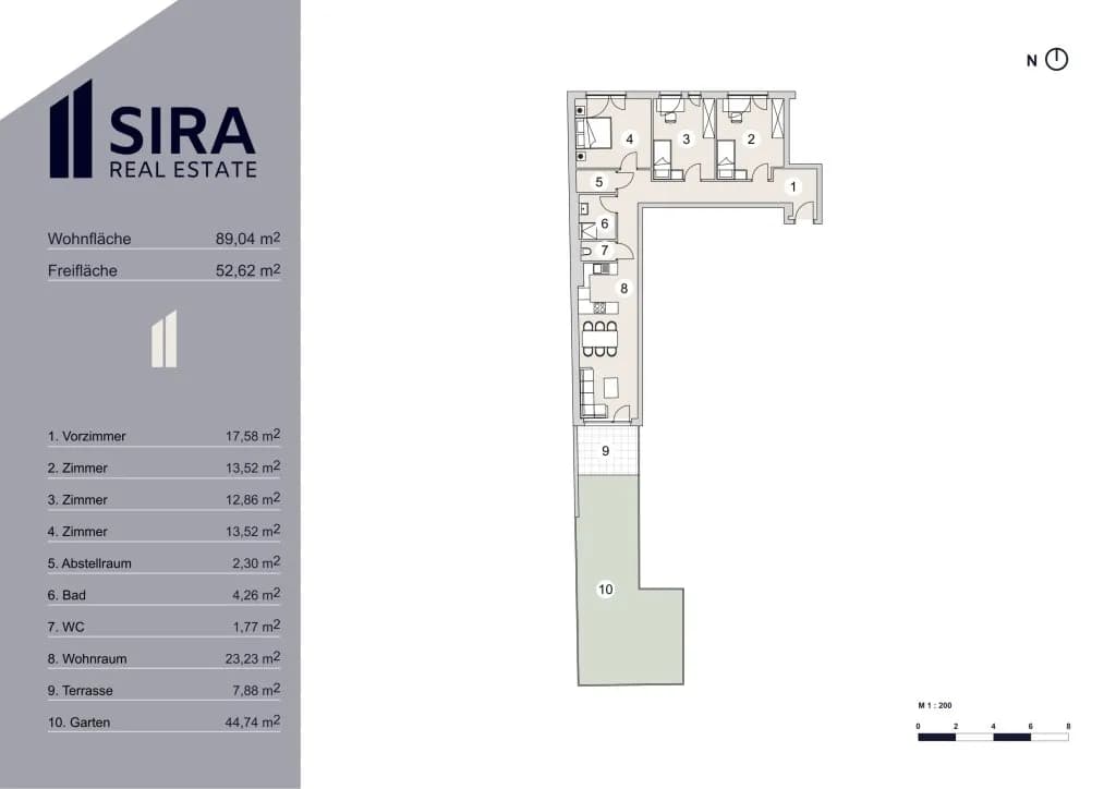 4-Zimmer-Wohnung kaufen in Wien – 89,04 m², € 419.000 – Bild 8 von 8