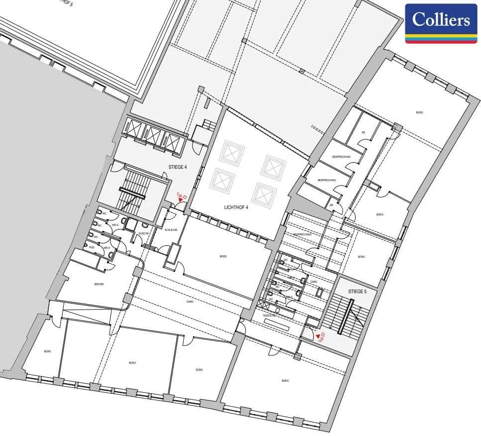 12-Zimmer-Gewerbeimmobilie mieten in Wien – 638 m², € 17.995 – Bild 13 von 14