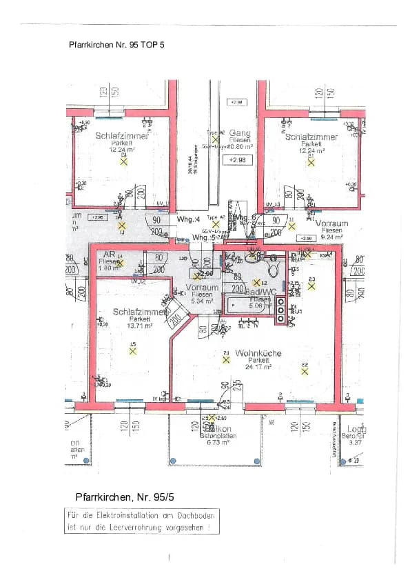 2-Zimmer-Wohnung mieten in Rohrbach – 50,08 m², € 495 – Bild 3 von 8