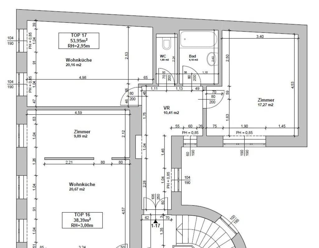 2-Zimmer-Wohnung kaufen in Wien – 54,08 m², € 249.900 – Bild 23 von 23