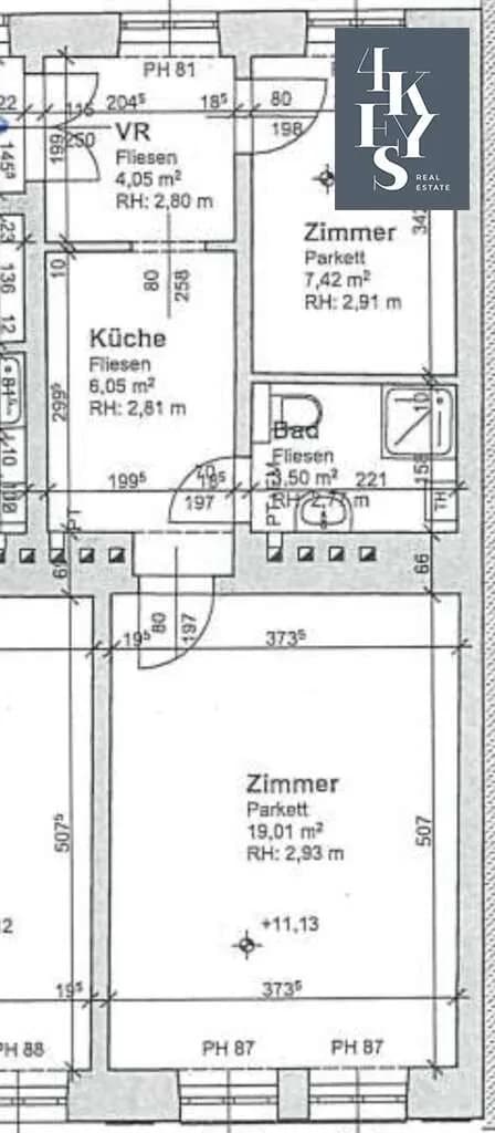 2-Zimmer-Wohnung kaufen in Wien – 41,1 m², € 179.000 – Bild 23 von 24