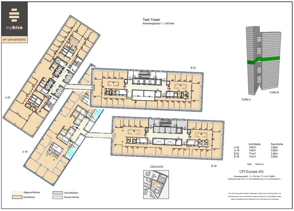 Gewerbeimmobilie mieten in Wien – 3 206 m², € 18 – Bild 10 von 11