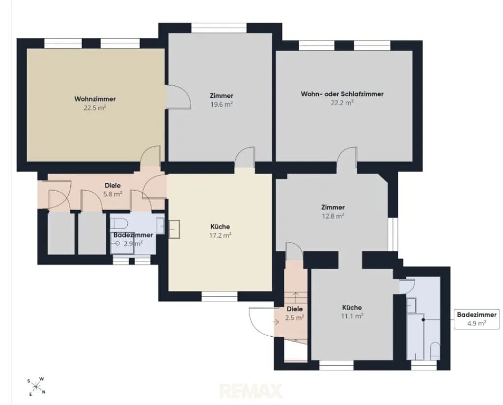 4-Zimmer-Haus kaufen in Baden – 122 m², € 370.000 – Bild 20 von 20