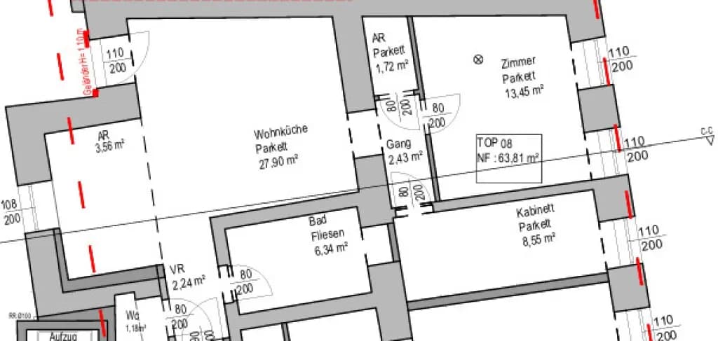 3-Zimmer-Wohnung kaufen in Wien – 62,73 m², € 359.000 – Bild 10 von 10