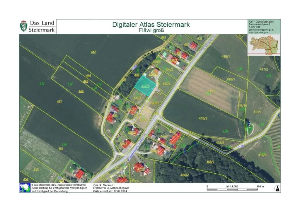 Grundstück kaufen in Leibnitz – 901 m², € 55.000 – Bild 6 von 9