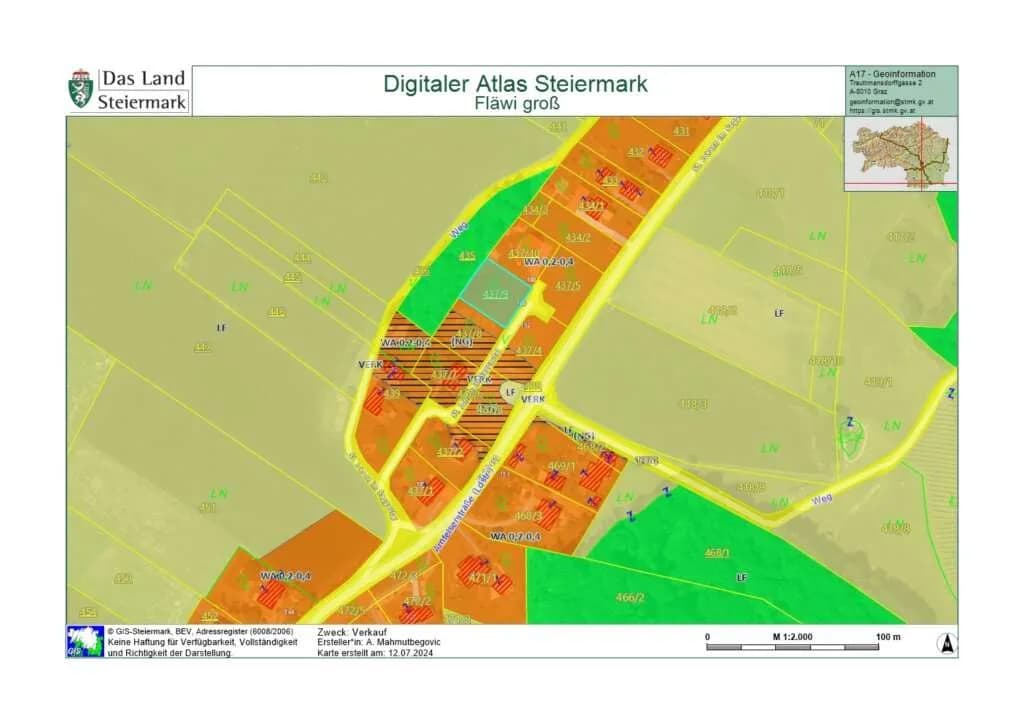 Grundstück kaufen in Leibnitz – 901 m², € 55.000 – Bild 7 von 9