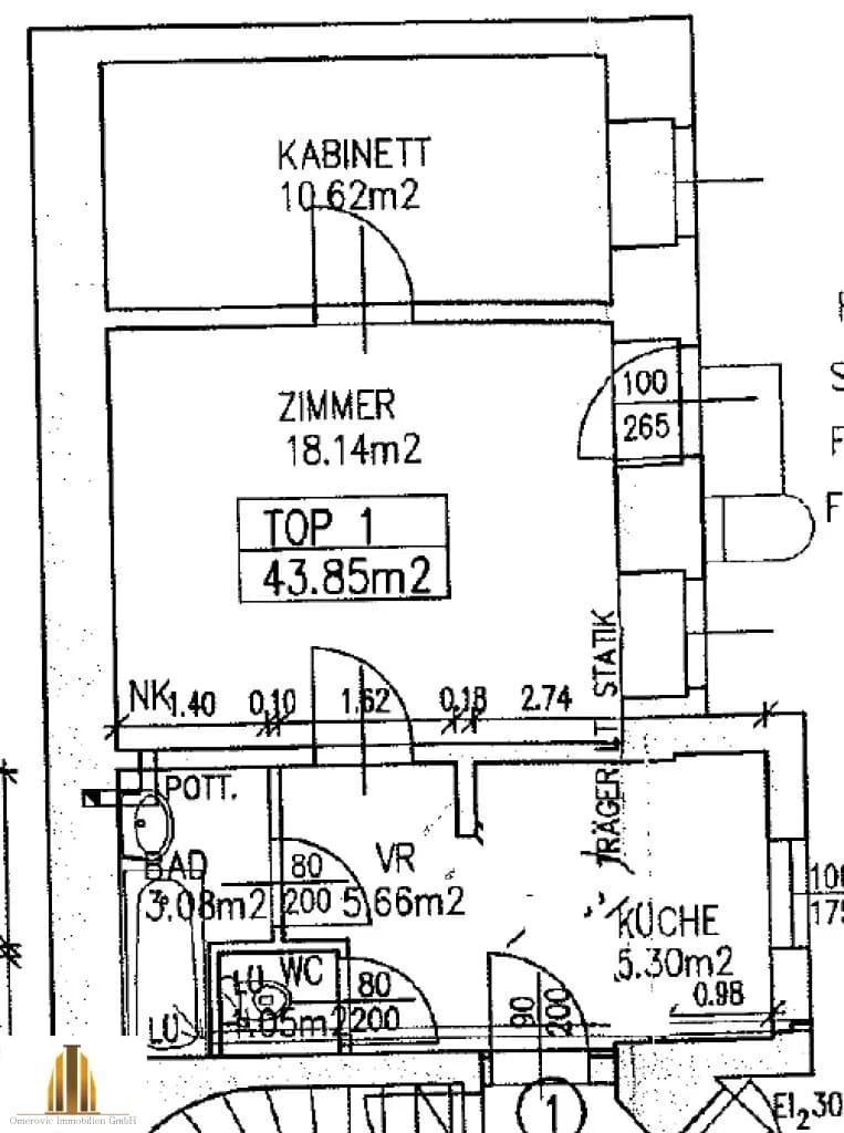 2-Zimmer-Wohnung kaufen in Wien – 45 m², € 219.800 – Bild 12 von 12