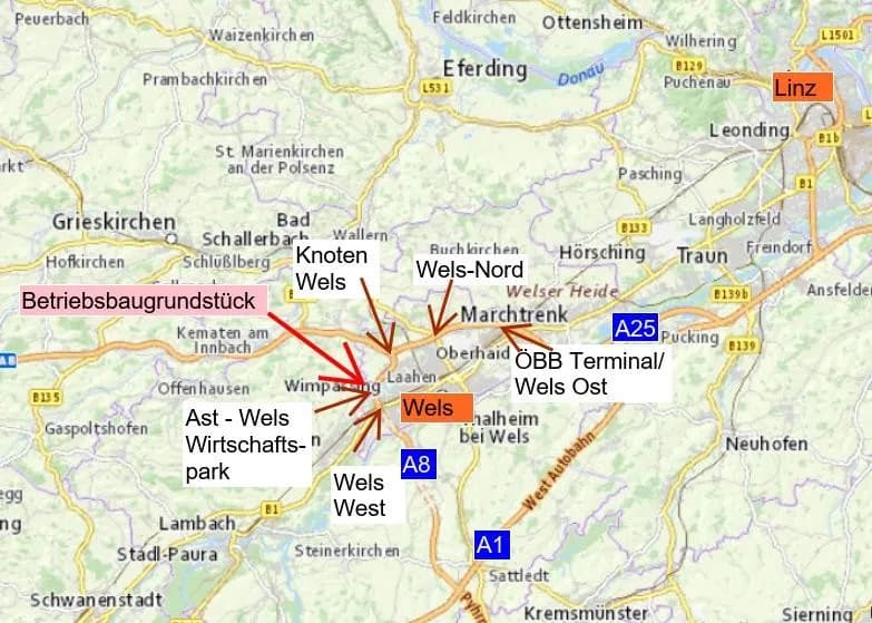 Immobilie kaufen in Wels – 87 634 m² – Bild 6 von 7