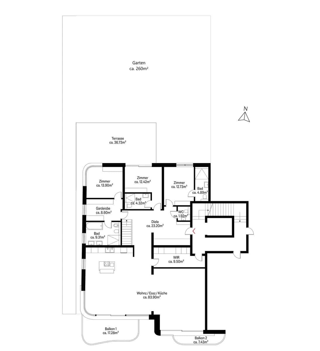 4-Zimmer-Wohnung kaufen in Wien – 185 m², € 2.398.000 – Bild 15 von 15