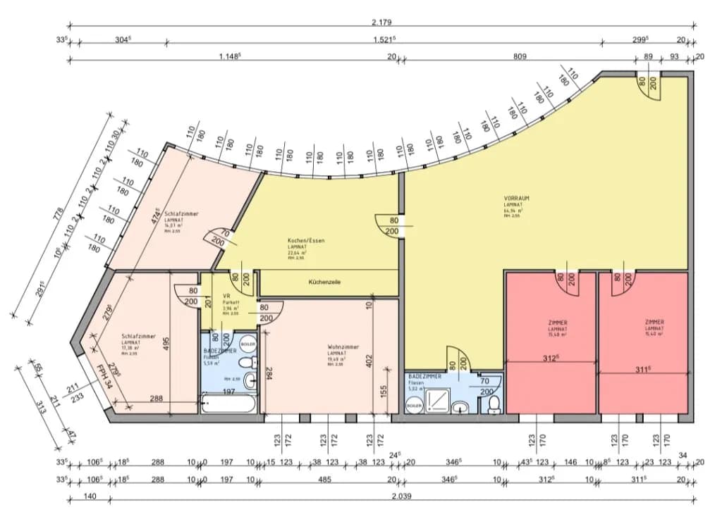 6-Zimmer-Gewerbeimmobilie mieten in Murtal – 186 m², € 1.821 – Bild 20 von 20