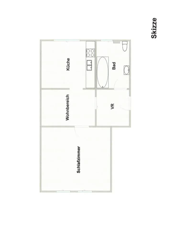 2-Zimmer-Wohnung mieten in Graz – 52,09 m², € 600 – Bild 12 von 12