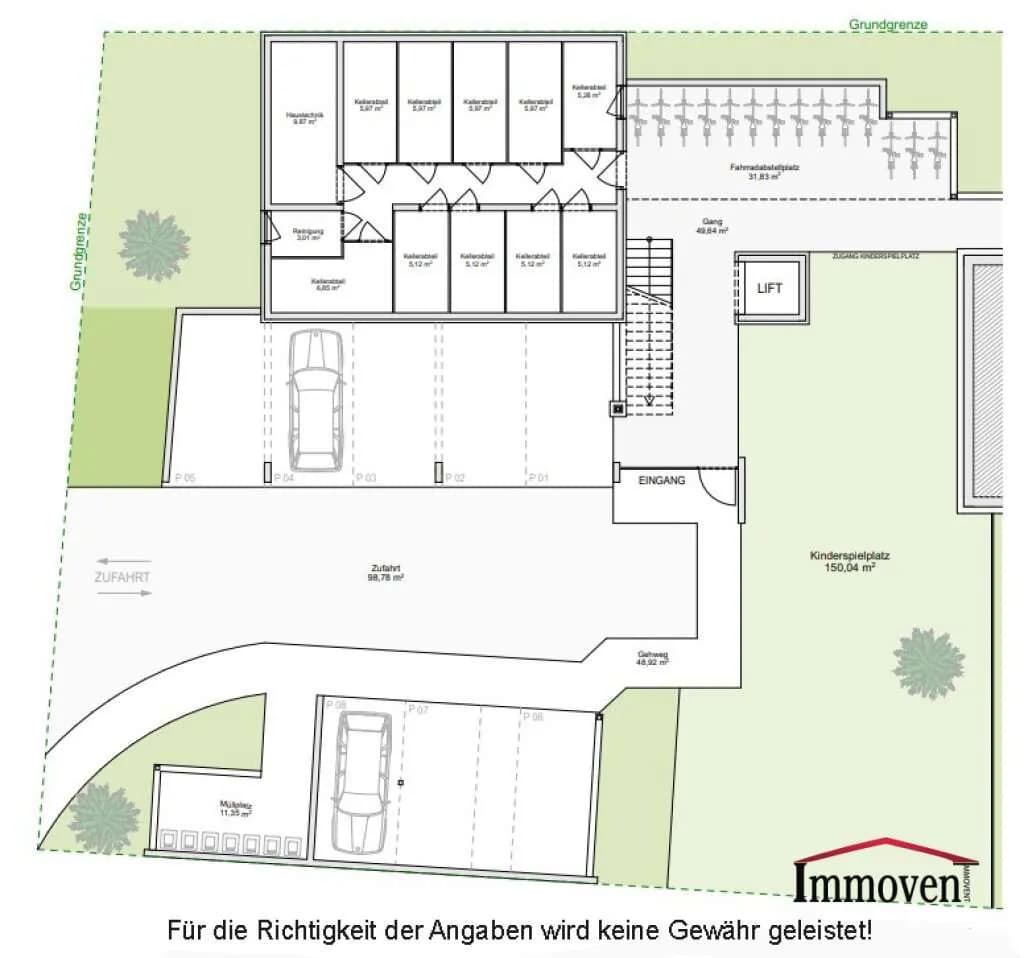 4-Zimmer-Wohnung kaufen in Graz – 77,5 m², € 529.408 – Bild 4 von 5