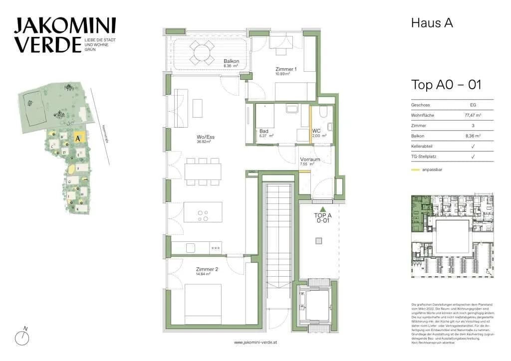 3-Zimmer-Wohnung kaufen in Graz – 77,47 m², € 346.000 – Bild 24 von 24