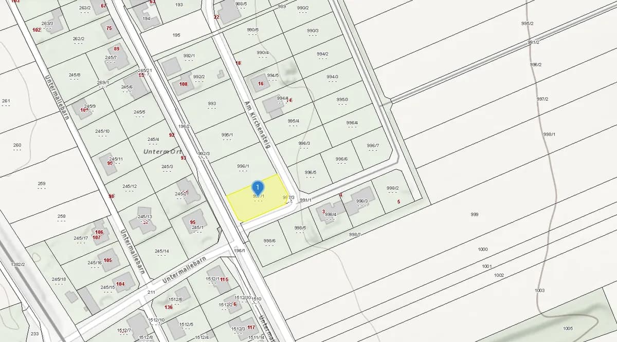 Grundstück kaufen in Korneuburg – 870 m², € 249.000 – Bild 2 von 4