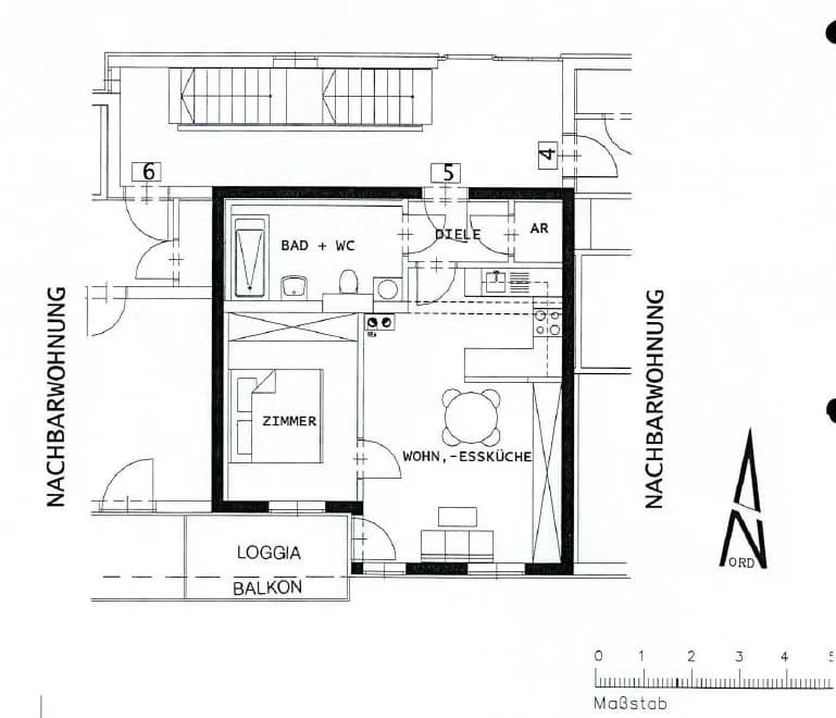 2-Zimmer-Wohnung mieten in Leoben – 50,55 m², € 570 – Bild 4 von 7