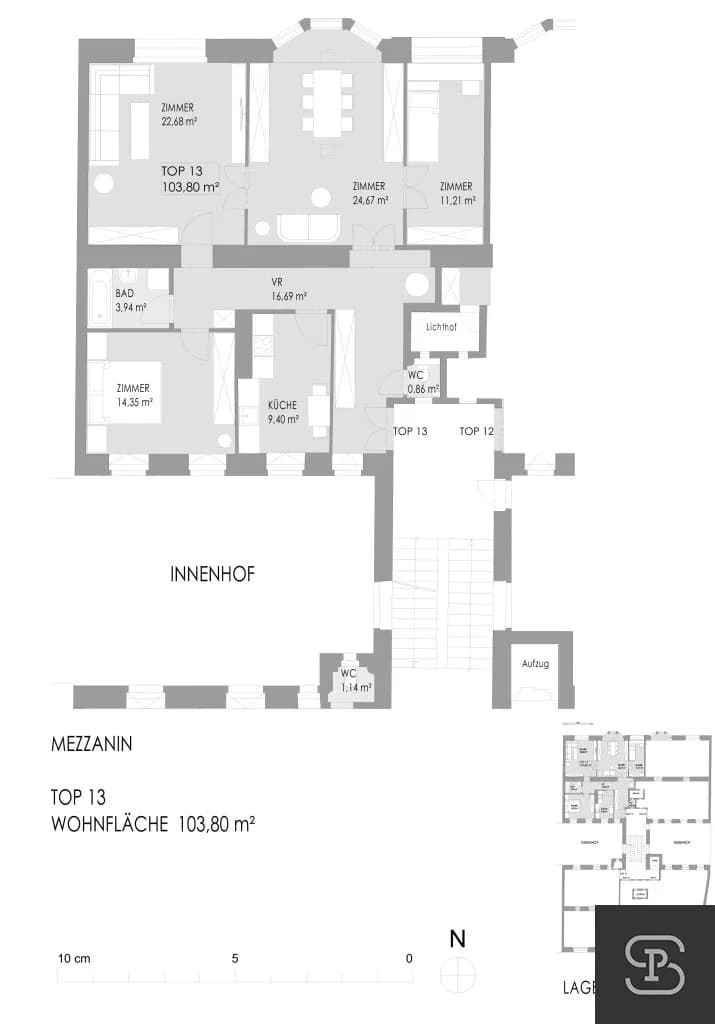 4-Zimmer-Wohnung kaufen in Wien – 103,8 m², € 839.000 – Bild 13 von 13