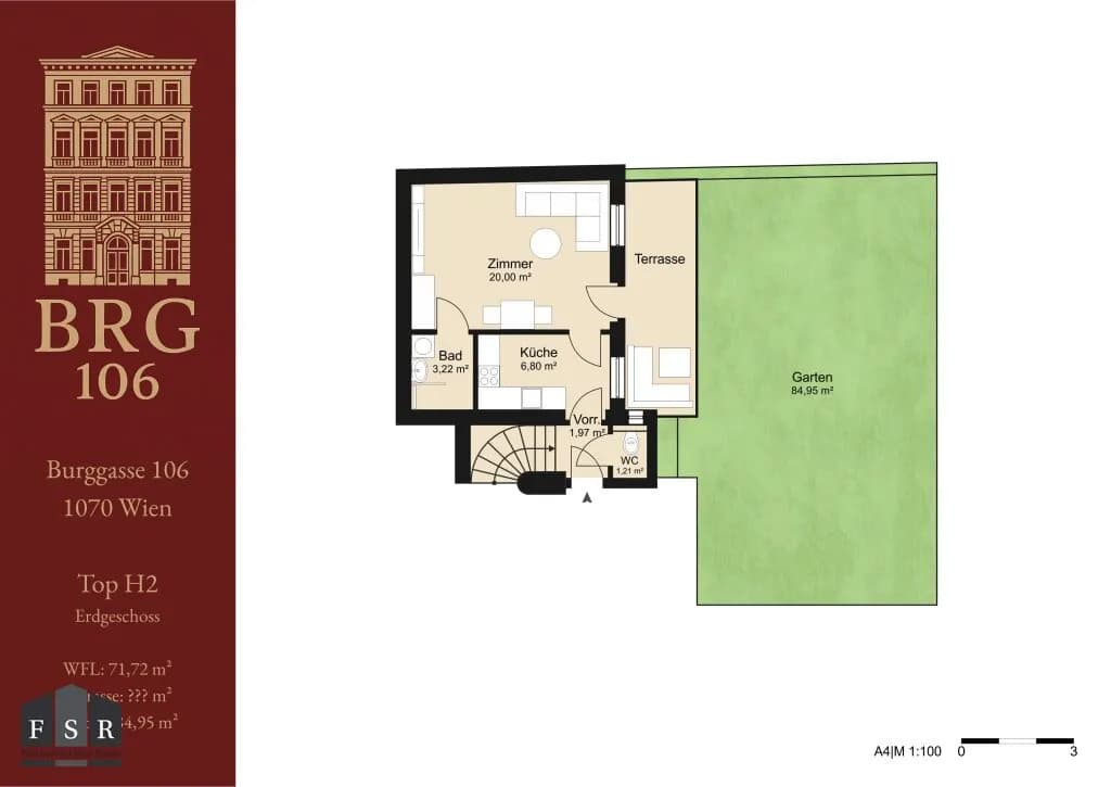 2-Zimmer-Wohnung kaufen in Wien – 73,91 m², € 379.000 – Bild 18 von 19