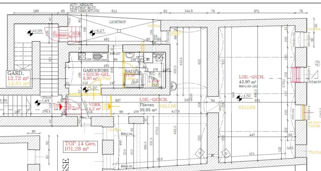 3-Zimmer-Gewerbeimmobilie kaufen in Wien – 101,28 m², € 145.000 – Bild 10 von 10