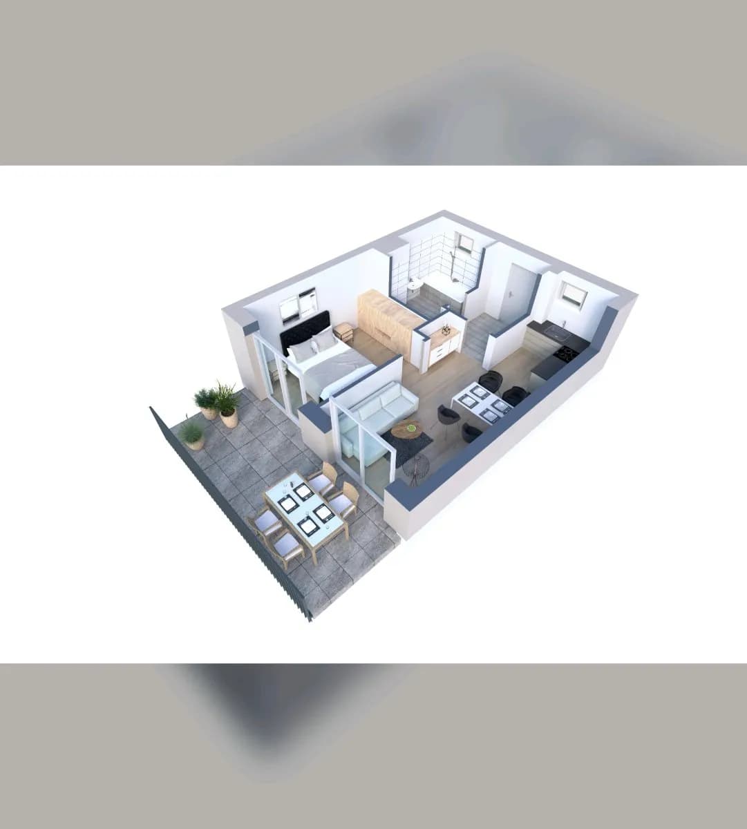 2-Zimmer-Wohnung kaufen in Klagenfurt Land – 42 m², € 329.980 – Bild 3 von 14