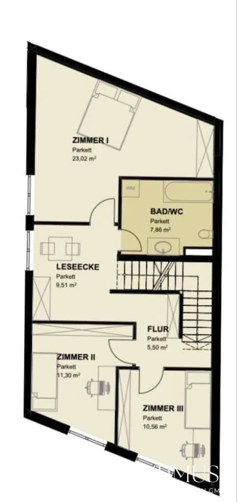 4-Zimmer-Haus kaufen in Wien – 148 m², € 917.000 – Bild 23 von 24