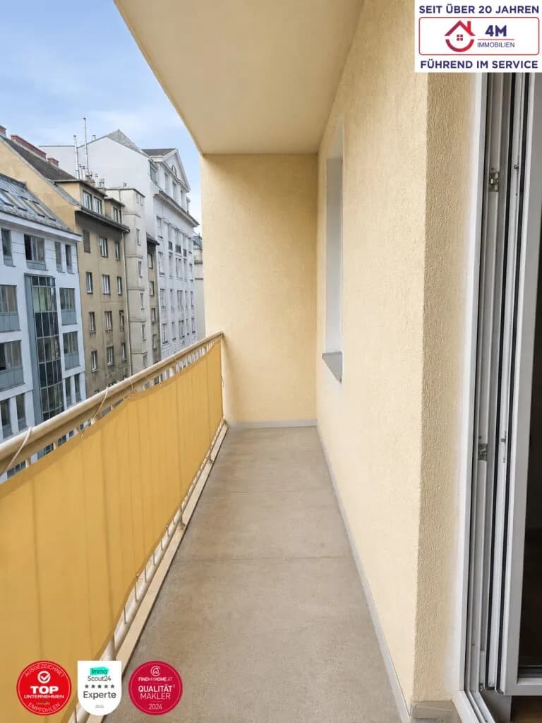 2-Zimmer-Wohnung mieten in Wien – 57,28 m², € 1.490 – Bild 5 von 8