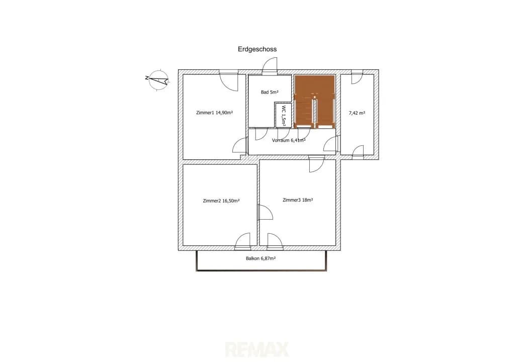 6-Zimmer-Haus kaufen in Bruck-Mürzzuschlag – 138,5 m², € 128.000 – Bild 35 von 35