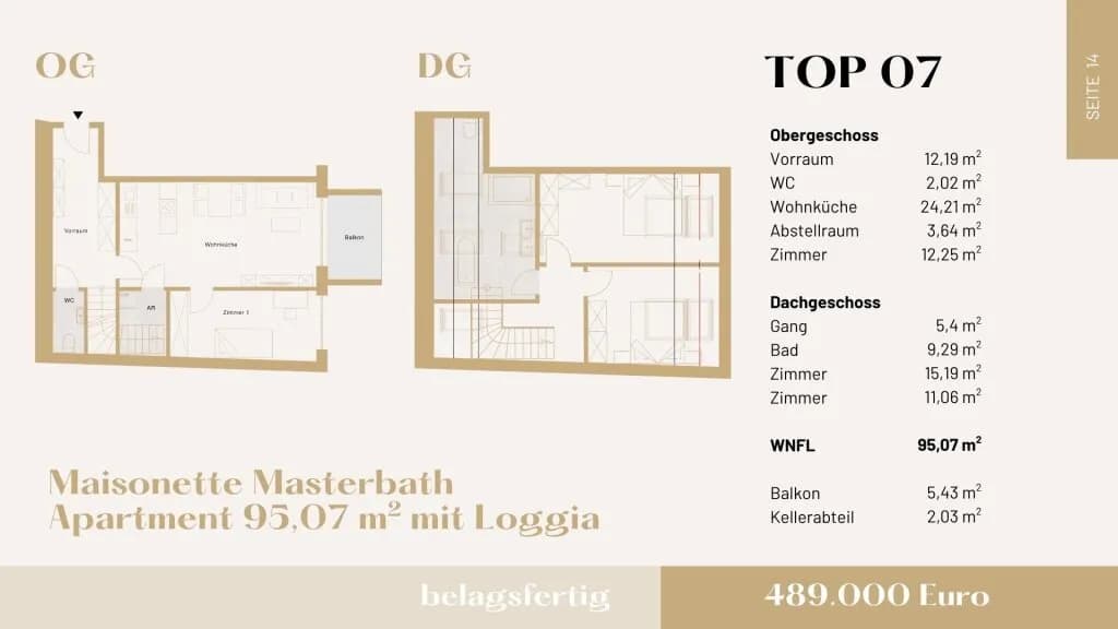 4-Zimmer-Wohnung kaufen in Mödling – 95,07 m², € 489.000 – Bild 26 von 31