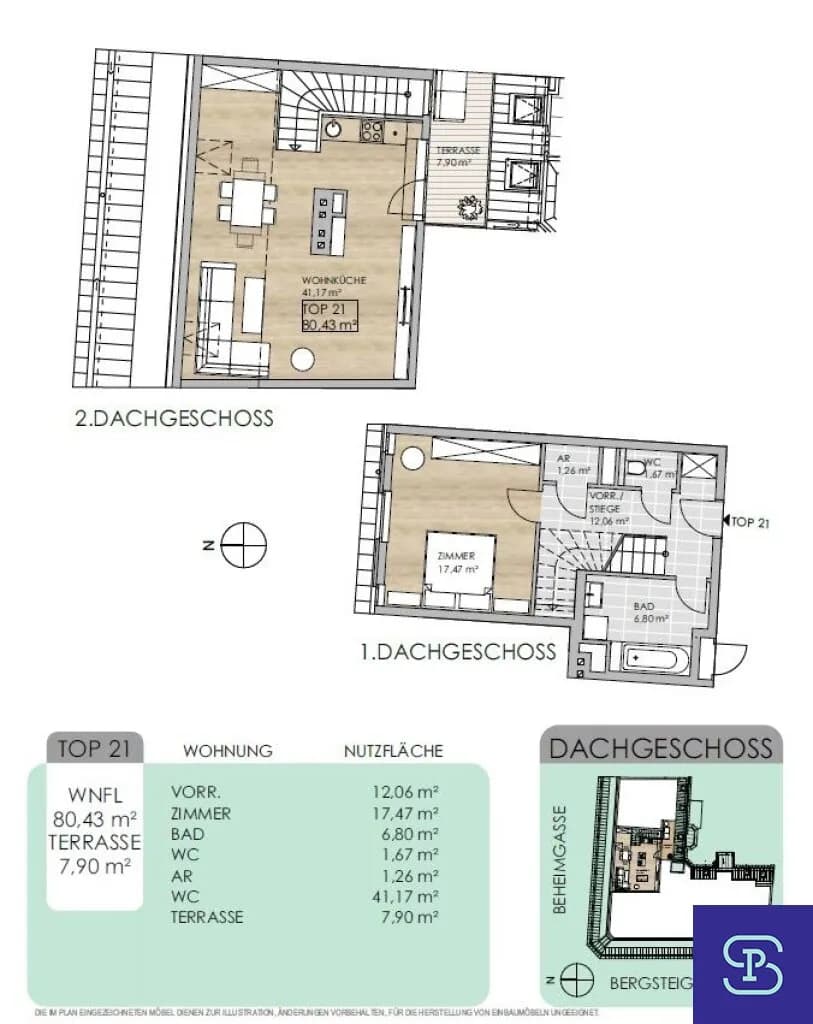 2-Zimmer-Wohnung kaufen in Wien – 80,4 m², € 539.000 – Bild 19 von 19
