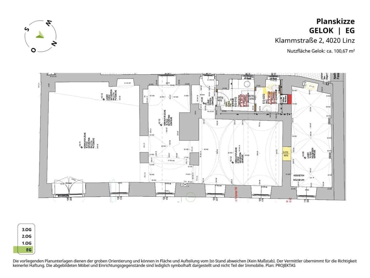 Gewerbeimmobilie mieten in Linz – 180 m², € 3.326 – Bild 7 von 9
