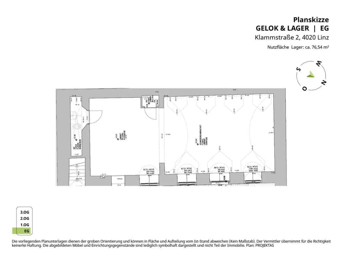 Gewerbeimmobilie mieten in Linz – 180 m², € 3.326 – Bild 8 von 9
